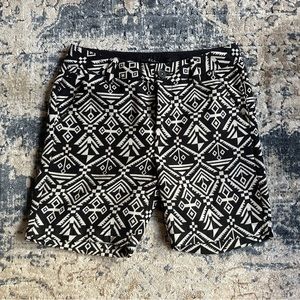 Geometric Woven Shorts - 30 Slim